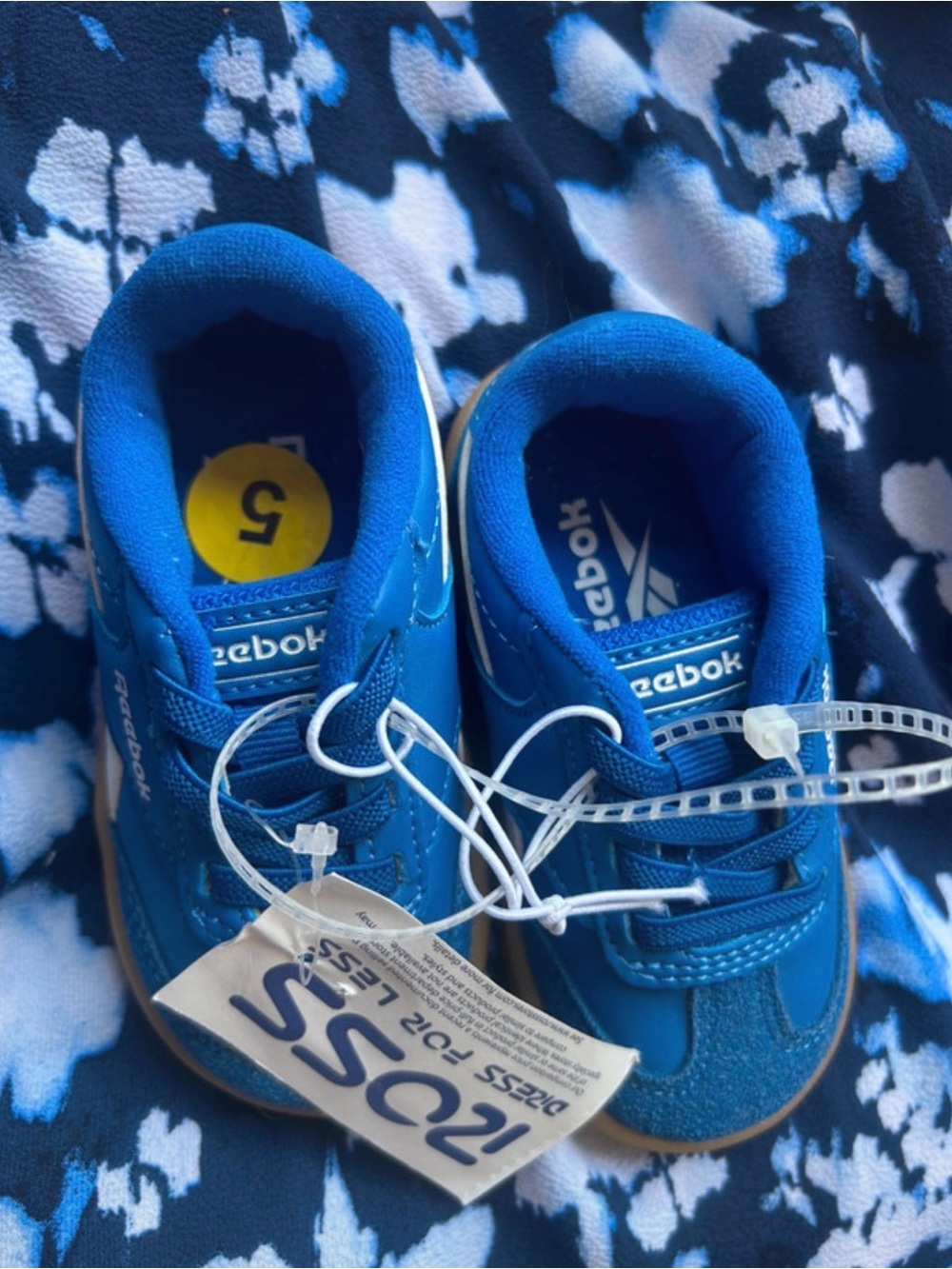 Reebok Kids Royal Blue Sneakers